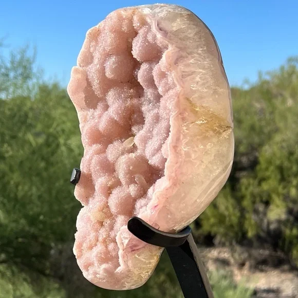 Pink Druzy Amethyst πβ¨ ASP08 - Picture 4 of 5